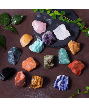 3 lbs Bulk Rough Madagascar Stones Mix - Large Natural Raw Stones for Tumbling, Cabbing, and Crystal Healing - Buy Online on GoSupps.com