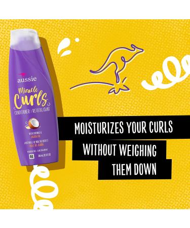 Aussie Miracle Curls Collection - Shampoo, Conditioner, Deep Conditioner, Spray Gel, Detangling Milk, and Oil Hair Treatment Set - Buy Online on GoSupps.com