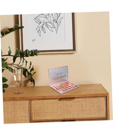 MERRYHAPY Professional Eyeshadow Compact & Makeup Bag | Highly Pigmented White/Cream Eyeshadow Palette & Accessories - International Shipping Available - Buy Online on GoSupps.com