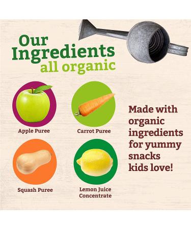 Peter Rabbit Organics Apple Carrot Squash Puree 4.4oz Pouches - Pack of 10 - Buy Online on GoSupps.com