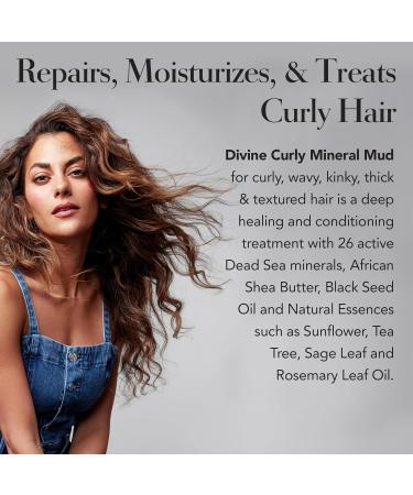 Saphira Divine Curls Mineral Mud 500ml - Best International Shipping for Curly Hair Care - Buy Online on GoSupps.com