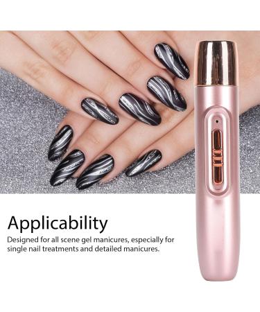 Mini Ultraviolet Nail Lamp Portable Handheld Cordless Nail Dryer USB Rechargeable Small Nail Lamp Portable Gel LED UV Nail Lamp for Nails for Gel Nail DIY Manicure Nail Artv Rose Gold - Buy Online on GoSupps.com