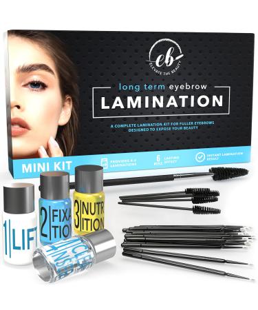 Eyebrow Lamination Kit | at Home Brow Lamination Kit for Fuller Brows | Instant Professional Lift and Thicker Eyebrows | Vegan and Cruelty Free