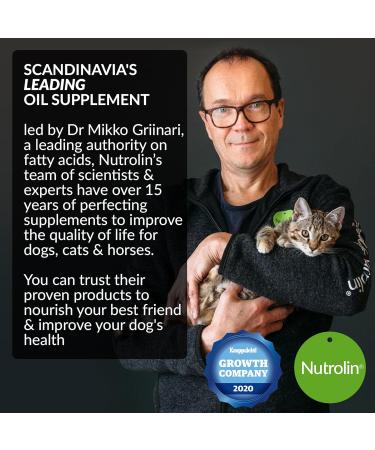Nutrolin Cat Senior Health Supplement 7yrs+ | Omega 3 & Antioxidant Vitamin E | Supports Mobility, Joints & Vital Organs | 150ml - Buy Online on GoSupps.com