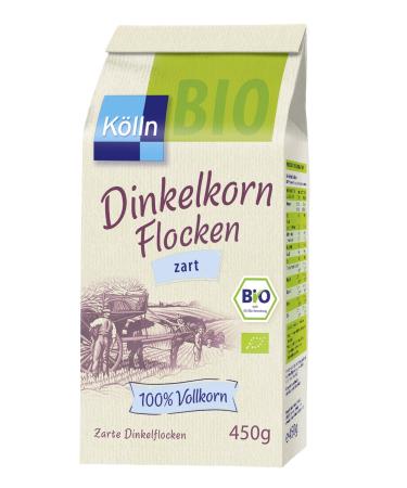 Kölln 4502113669 Dinkelkorn Flocks Zart (450 g)