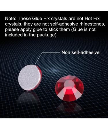 Jollin Rhinestones Dark Siam SS20 - 576pcs Flat Back Glass Gems for Adhesive Crafting - Buy Online on GoSupps.com