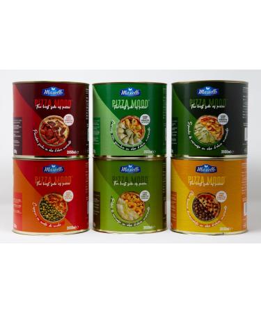 Buy Pizzamood Marinated Artichokes in Olive Oil - Authentic Italian Flavor for Pizza Lovers - 3x2650ml - Buy Online on GoSupps.com