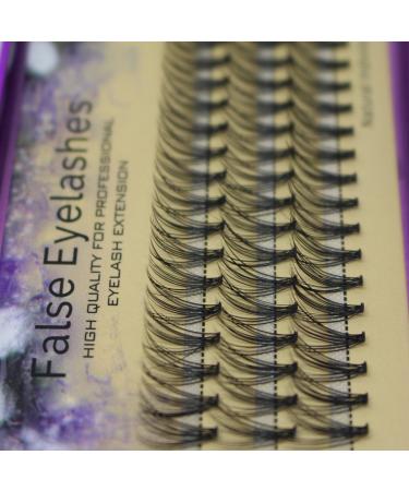 Bodermincer C Curl Individual Flare False Eyelashes 10mm - 20 Hairs/Cluster Fake Lashes Extension - Buy Online on GoSupps.com