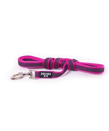 IDC Color & Gray rubberized leash 20 mm x 3 m with loop pink-gray Pink-gray 20 mm x 3 m (with loop)