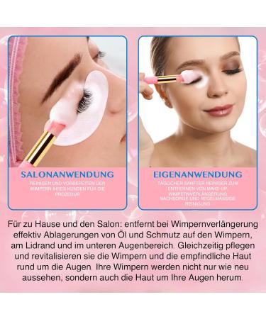  p-beauty Macy Eyelash Shampoo 50ml Gentle oil-free cleanser for extensions & natural lashes Eyelash cleansing foam Deep cleansing Lash Cleanser - Buy Online on GoSupps.com