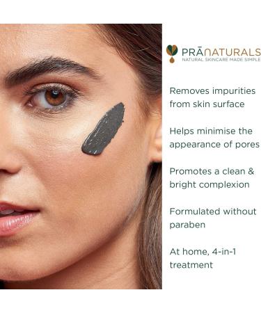 PraNaturals Dead Sea Mud Mask 550g - Organic & Vegan, Cruelty-Free Cosmetic for Hydrating, Detoxifying, and Anti-Ageing - Suitable for All Skin Types - Buy Online on GoSupps.com