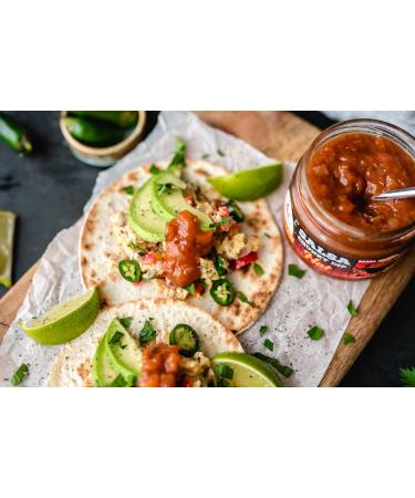 Texmex Salsa Chunky Dip - Vegan Gluten Free Lactose Free - Spicy: Spicy - 260g - Buy Online on GoSupps.com