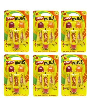 Carmex Carmex Lip Balm Various Fragrances (Mix Fruits 6 Units)