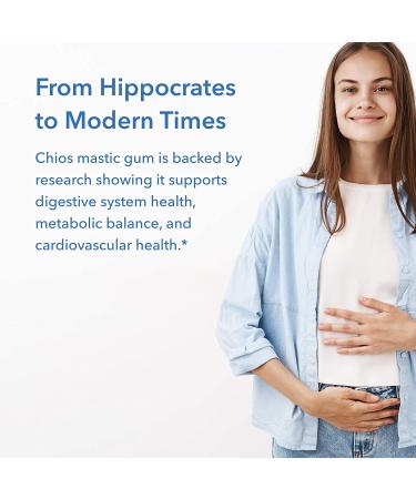 Allergy Research Group Mastica Chios Gum Mastic - 120 Vegetarian Capsules for Digestive Health - Buy Online on GoSupps.com