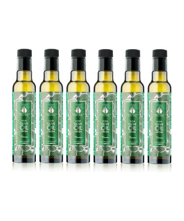 CARAVELLA FINE FOOD Pack of 6 Caravella Classico Extra Virgin Olive Oil 250ml x 6 - 100% Italian - Exclusive Gourmet Collection - Cold Extracted - New Fresh Harvest Olive Oil Campaign