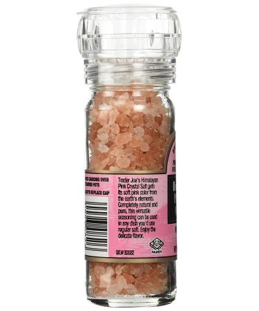 Trader Joe's Himalayan Pink Salt Crystals 4.5 Oz Grinder 2-Pack - Buy Online on GoSupps.com