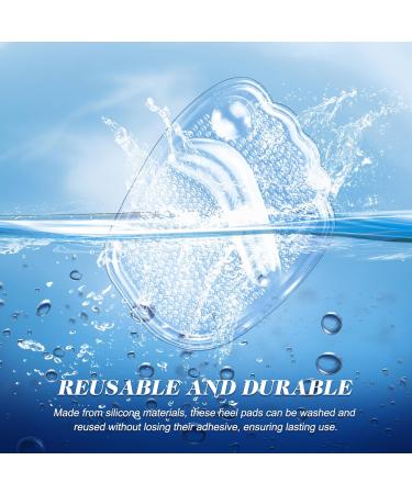 Healifty Ball of Foot Cushions - 3 Pairs Gel Metatarsal Pads for Women | Non-Slip Reusable Shoe Inserts for Foot Pain Relief & Comfort - One Size Fits All - Buy Online on GoSupps.com