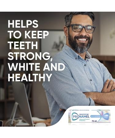 Sensodyne Pronamel Regime Kit - 3x Gentle Whitening Cool Mint Toothpaste 75ml, 1x Toothbrush - Daily Oral Care Regimen for Enamel Protection - 4 Count Pack - Buy Online on GoSupps.com