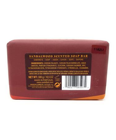 Castelbel Porto for Men Sandalwood Luxury Soap - 10.5 oz | Premium Scented Soap for Men International Shipping - Buy Online on GoSupps.com