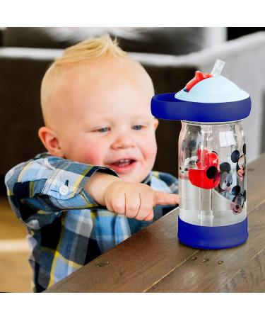 The First Years Mickey Sip & See Toddler Water Bottle 12 Oz with Floating Charm - Buy Online on GoSupps.com