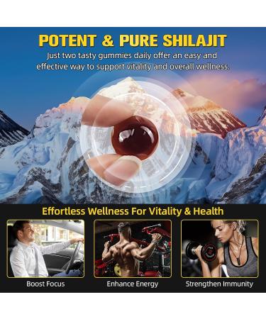 Gummies Shilajit pour hommes - Buy Online on GoSupps.com