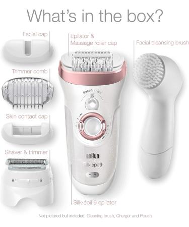Buy Braun Silk- pil SE 9-880 SensoSmart Depilator Best for Smooth Skin | International Shipping Available - Buy Online on GoSupps.com