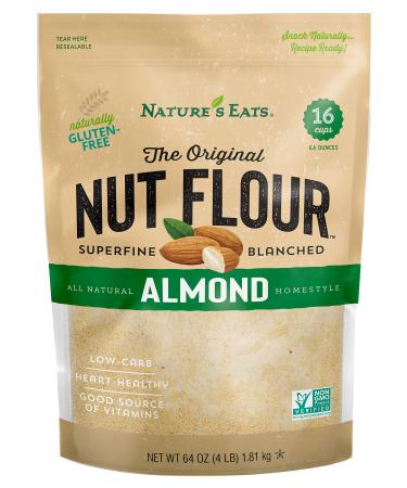 Nature's Eats Blanched Almond Flour, 64 Ounce 4 Pound (Pack of 1) Flour