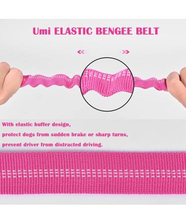 Umi Dog Seat Belt for Car - Adjustable Elastic Bungee Dog Car Harness - Buy Online on GoSupps.com