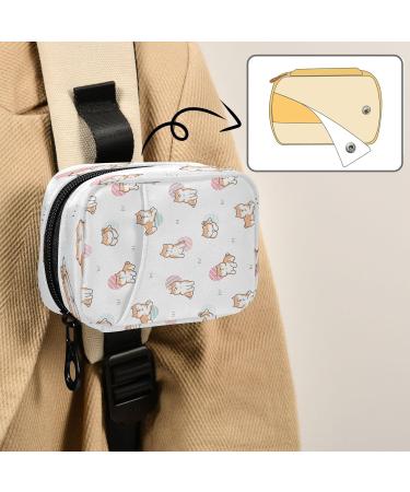 Buy Cute Shiba Inu Dog Pill Organiser - Portable 7 Day Medicine Box for Travel | Compact & Convenient - Buy Online on GoSupps.com