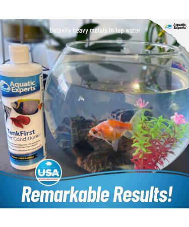 TankFirst Complete Aquarium Water Conditioner - Fish Water Conditioner  Instantly Removes Chlorine  Chloramines  Ammonia and Nitrites from Fish Tanks Regular 500 ml - Treats 1 000 Gallons - Buy Online on GoSupps.com
