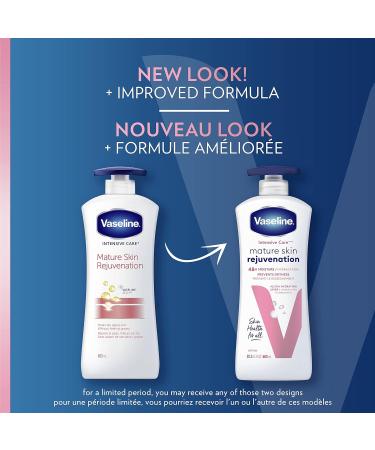 Vaseline Intensive Care Mature Skin Rejuvenation Body Lotion 600ml - Nourish & Hydrate Your Skin | Buy Internationally - Buy Online on GoSupps.com