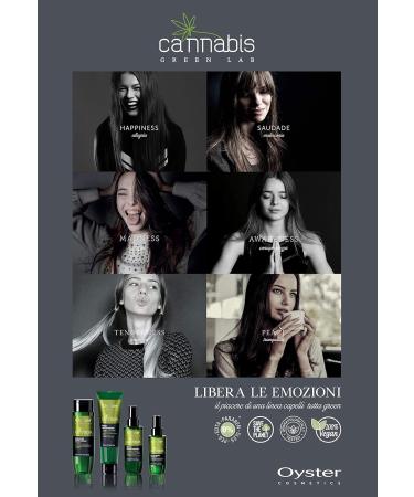  oyster cosmetics OYSTER Cannabis Green Lab Sensi-Relax Shampoo 250ml - Buy Online on GoSupps.com