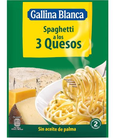 Gallina Blanca - Spaghetti 3 cheese 175 g - Pack of 12  - Buy Online on GoSupps.com