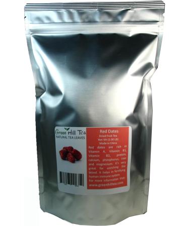 Greenhilltea health fruit Xinjiang Red Dates natural Jujube dried fruit 1 LB - Buy Online on GoSupps.com