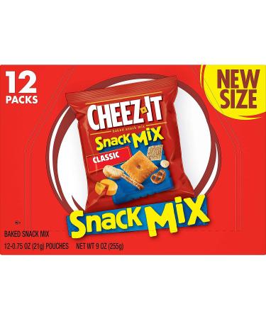 Cheez-It Snack Mix 9oz Box (12 Packs) - Classic Lunch and Office Snacks for Kids - Buy Online on GoSupps.com