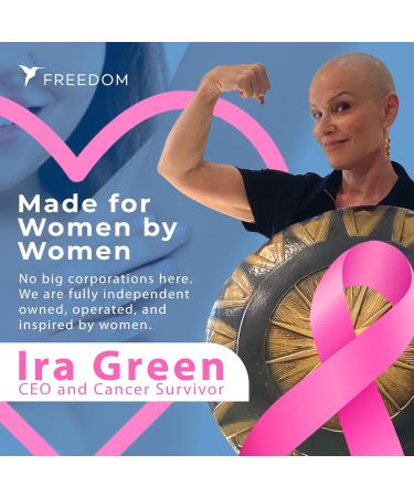 Freedom Natural Deodorant - Coconut Vanilla | Aluminum-Free EWG Verified Eco-Friendly 24 hr Odor Control - Sensitive Skin 1.9 oz - Buy Online on GoSupps.com