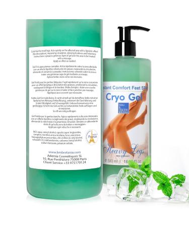Cold Gel 500ml | Anti-Swelling Cooling Ointment for Pain Relief | Sports Cooling Spray for Knees & Feet - Buy Online on GoSupps.com