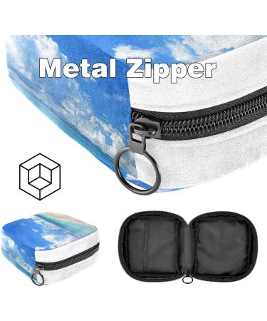 Beach Landscape Period Storage Bag - Color5274 | GIAPB Sanitary Napkin & Tampon Makeup Pouch - Buy Online on GoSupps.com