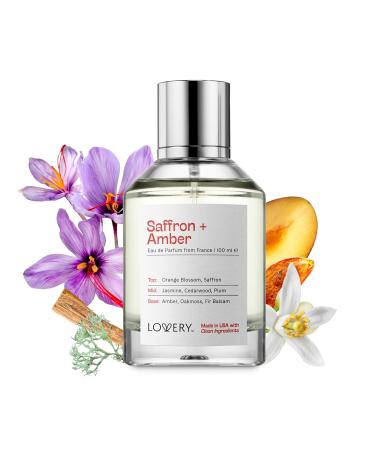 Saffron Amber Perfume for Women & Men Inspired by B.accarat Rouge 540 Long Lasting Womens Perfumes Clean Natural Fragrance EDP Spray 100ml Perfumes for Women Birthday Gifts for Mom Made in USA Clean Saffron Amber - Buy Online on GoSupps.com