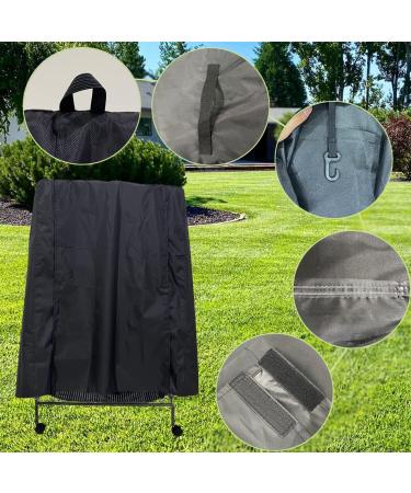 J&C Large Bird Cage Cover - Waterproof 420D Heavy Duty Night Blackout Cover for Patio Birdcage - Medium Size 34 x 24 x 47 - Birdcage Accessories Included - Buy Online on GoSupps.com