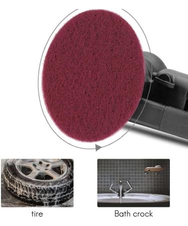 Hoadoek 11Pcs Power Scrubber Brush Set Polishing Pad for Drill Powered Brush Tile Scrubber Scouring Pads Cleaning Tool - Buy Online on GoSupps.com