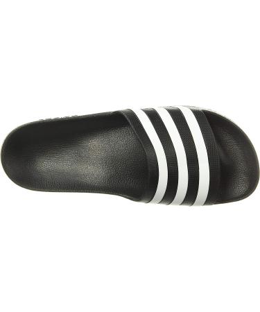 adidas Adilette Aqua Slides Sandal - Unisex Size 8, Black/White - Buy Online on GoSupps.com
