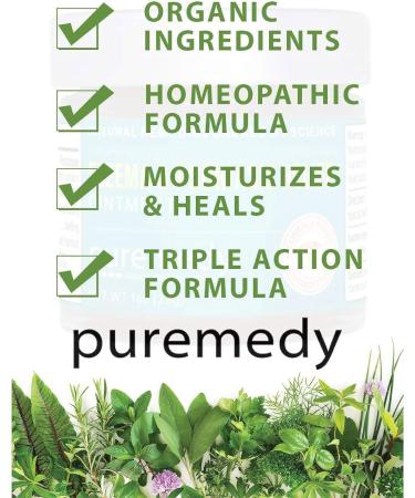 Puremedy Eczema & Psoriasis Relief Ointment - Natural Homeopathic Salve for Dry, Itchy Skin - 0.5 oz - Buy Online on GoSupps.com