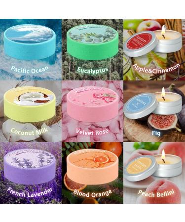 Mothers Day Shower Steamers & Candles Set - Aromatherapy Bombs for Home Spa Experience - Buy Online on GoSupps.com