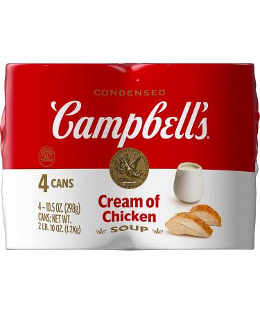Campbell's Condensed Cream of Chicken Soup - 6 Pack (252 oz) - Versatile Cooking Essential - Buy Online on GoSupps.com
