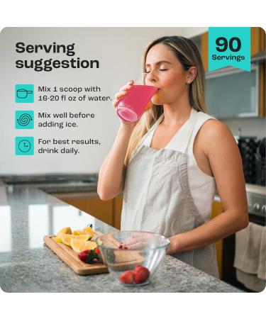 KEY NUTRIENTS Electrolytes Powder No Sugar - Juicy Strawberry Lemonade Electrolyte Powder - Hydration Powder - No Calories Gluten Free Keto Electrolytes Powder - 90 Servings - Made in USA Strawberry Lemonade Electrolytes 9  - Buy Online on GoSupps.com