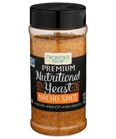 Frontier Co-op Premium Nutritional Yeast Nacho Spice 7.3 oz (207 g) - Buy Online on GoSupps.com