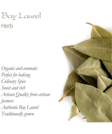 Organic Bay Leaf - Whole Culinary Quality - 50g | Premium Laurel Herb - Buy Online on GoSupps.com