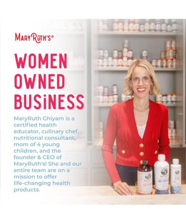 MaryRuth Organics USDA Organic 40 Womens Probiotic Liquid Drops | Probiotics for Digestive Health | Stress-Related GI Issues | Occasional Gas Relief for Adults | Vegan | Dairy Free | 30 Servings Women 40+ - Buy Online on GoSupps.com