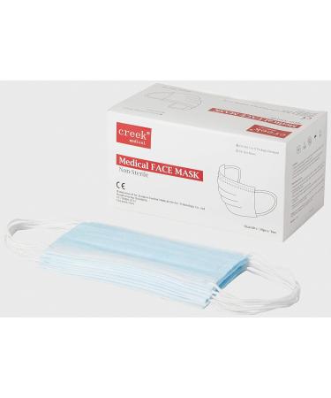 Buy CE-Approved 3-Layer Medical Surgical Masks Type I - Non-Sterile Pack of 50 | International Shipping - Buy Online on GoSupps.com